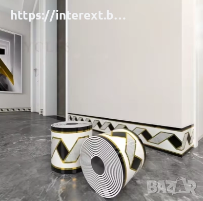 Самозалепващ декоративен перваз Inter 231, снимка 4 - Декорация за дома - 52550224