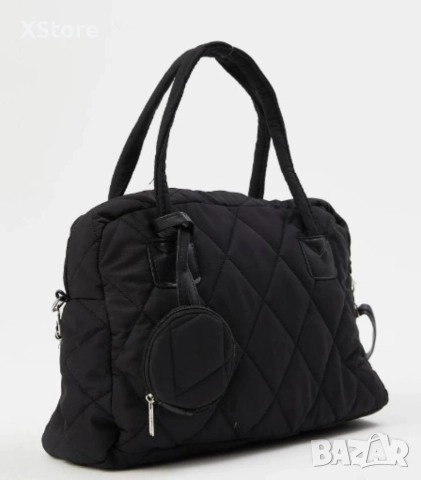 Модерна капитонирана дамска чанта 32х43, снимка 12 - Чанти - 52583914