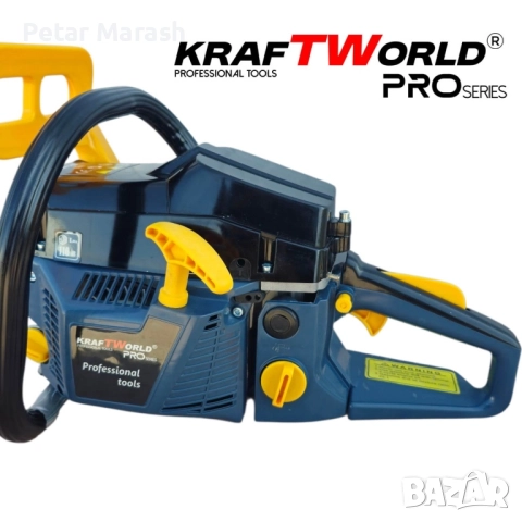 Бензинова резачка KraftWorld PRO 7.5 HP, 72cc, Easy Start, антивибрационна система, снимка 6 - Градинска техника - 52222936