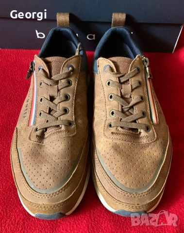 Bugatti Ross Cognac 42 Мъжки Обувки, снимка 9 - Маратонки - 53582528