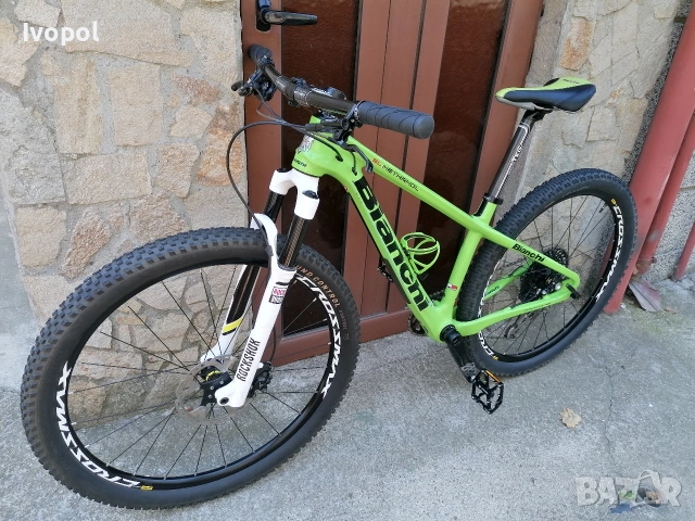 Bianchi 27,5 цола карбон 9,4 кг. 12 speed, снимка 10 - Велосипеди - 53386720