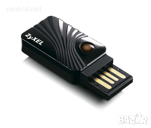 Мрежови адаптер ZyXEL NWD2105 N150, 150 Mbps, Wireless N/G/B, USB адаптер, снимка 1 - Мрежови адаптери - 36035670