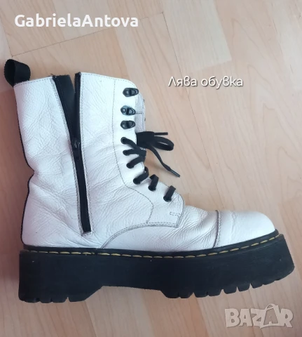 Кожени кубинки от Дима стил, снимка 5 - Дамски боти - 50595009