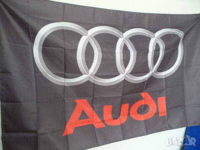 AUDI знаме Ауди Германия автомобили коли Quattro реклама, снимка 2 - Аксесоари и консумативи - 18929602