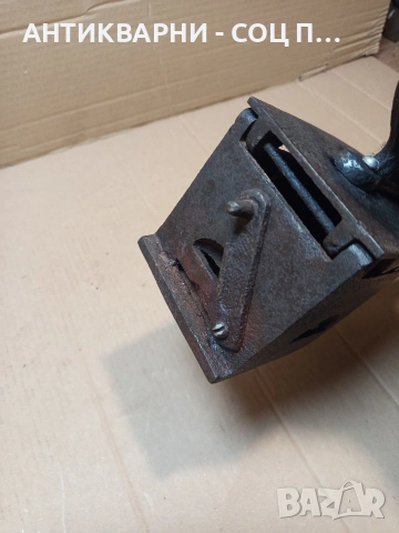 Соц Стара Чугунена Ютия На Жар. НОМЕР 3114., снимка 9 - Антикварни и старинни предмети - 53668758