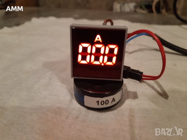 Амперметър 0-100А., снимка 5 - Други машини и части - 38999453