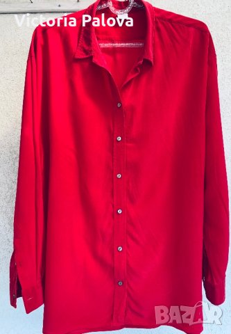 Копринена риза BOSS оригинал, снимка 2 - Ризи - 42373678