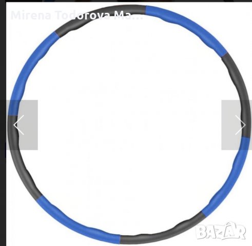 Сгъваем масажен обръч хула обръч 95 см, снимка 4 - Фен артикули - 35721310