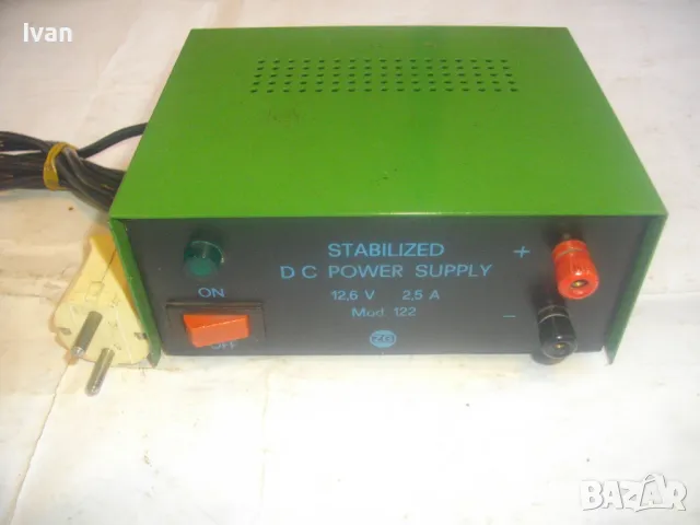 12,6V 2,5A СТАБИЛИЗААТОР НА ПОСТОЯНЕН ТОК ОТ 220 НА 12,6 ВОЛТА STABILIZED DC POWER SUPPLY Mod.122, снимка 16 - Друга електроника - 49750838