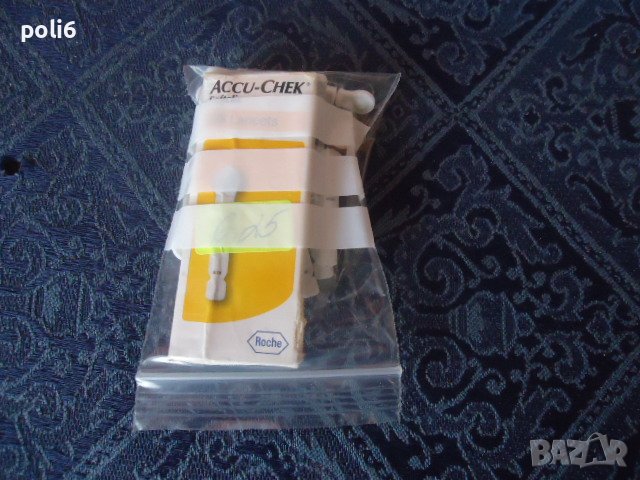 Апарат за измерване на кръвната захар (глюкомер) ACCU CHEK Active, снимка 4 - Други - 39925728