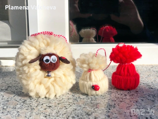 Качествени вълнени мартеници, снимка 5 - Други - 53010653