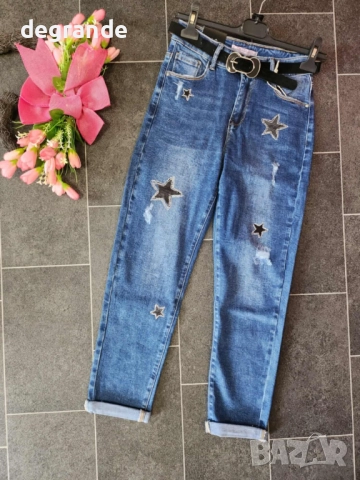 НАМАЛЕНИ Дамски модели Дънки XS S M L XL  , снимка 4 - Дънки - 51583757