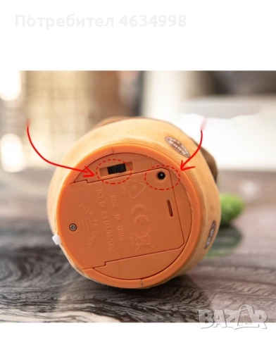 Оги - забавният, пеещ и танцуващ кактус играчка , снимка 5 - Музикални играчки - 52204570