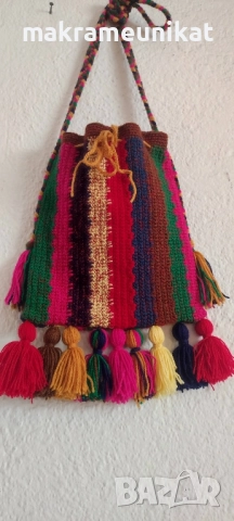 Продавам торба. ( чанта) , плетиво, за народна носия , снимка 8 - Мъжки чорапи - 46518833