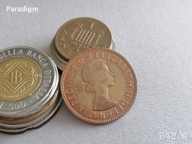 Монета - Великобритания - 1/2 (половин) пени | 1965г., снимка 2 - Нумизматика и бонистика - 39390720