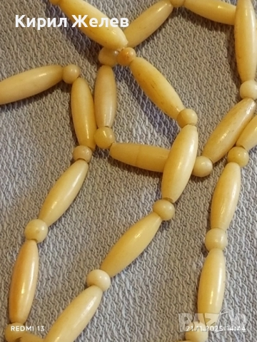 НАКИТ от СЛОНОВА КОСТ ГРАВИРАНА ВИСУЛКА с ДРАКОН 52176, снимка 4 - Колиета, медальони, синджири - 52493195