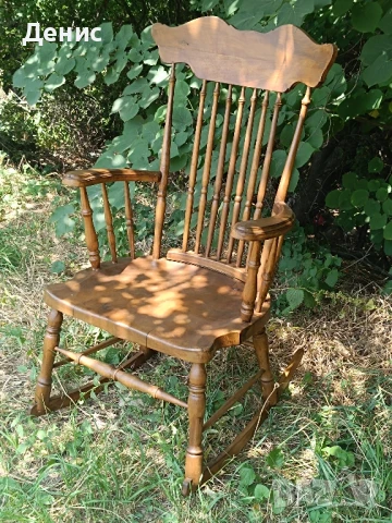 люлеещ немски стол, снимка 2 - Столове - 50746962