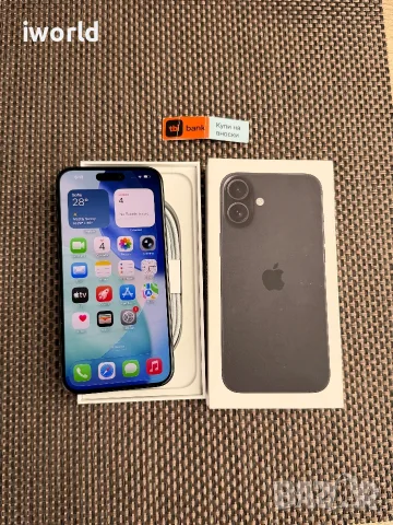 ❗️КАТО НОВ❗️iPhone 16 Plus ❗️ Лизинг от 21€/мес ❗️ BLACK / 128GB❗️Гаранция! черен , снимка 10 - Apple iPhone - 55952876