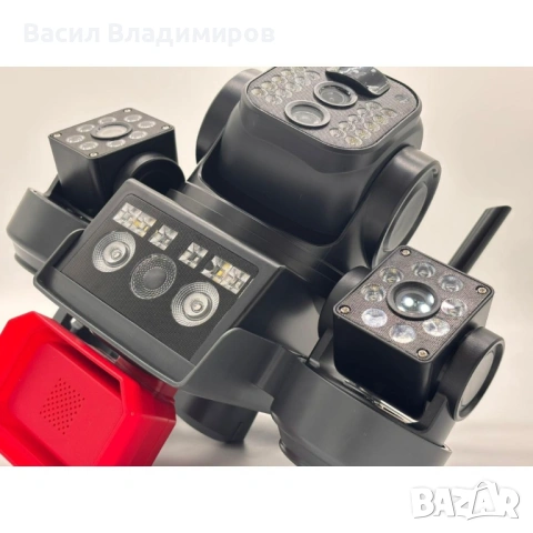 СОЛАРНА ОХРАНИТЕЛНА КАМЕРА SUNVISION – 16 MP, 3 ОБЕКТИВА, АЛАРМА , 4G - SIM карта, снимка 3 - Комплекти за видеонаблюдение - 53506745