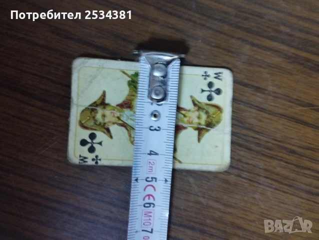 Стари мини карти за игра, снимка 2 - Други ценни предмети - 51076062