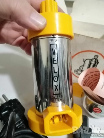 Ретро, италианска кафеварка VELOX, снимка 6 - Кафемашини - 52850024