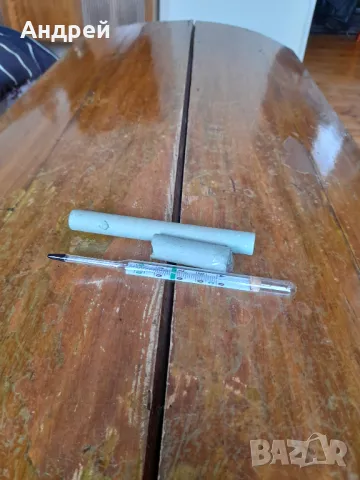 Стар спиртен термометър, снимка 2 - Други ценни предмети - 49666761