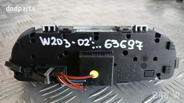 Панел климатроник Mercedes C W203 2002 A2098300085 9140010497 Mercedes-Benz C-Class 203 (W/S/CL), снимка 3 - Части - 55893261