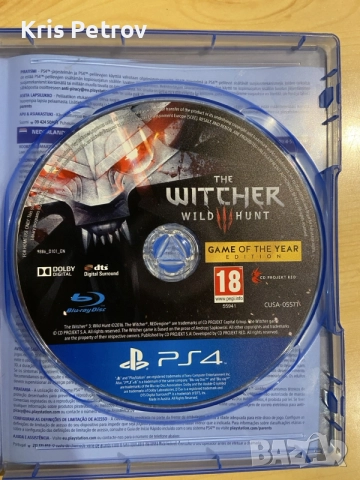 Игра За PS4 The Witcher 3 GOTY Edition , снимка 3 - Игри за PlayStation - 55570045