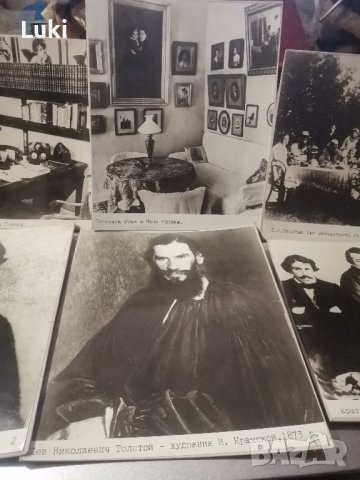 17 фотографии, фототабла на Л. Н. Толстой, снимка 4 - Антикварни и старинни предмети - 44448978