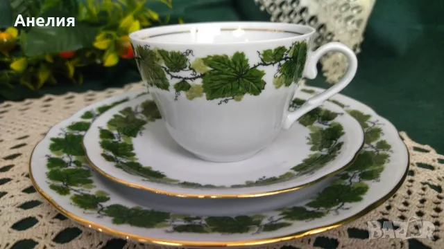 Burg Lindau porcelain за 12 човека , снимка 10 - Чаши - 50170254