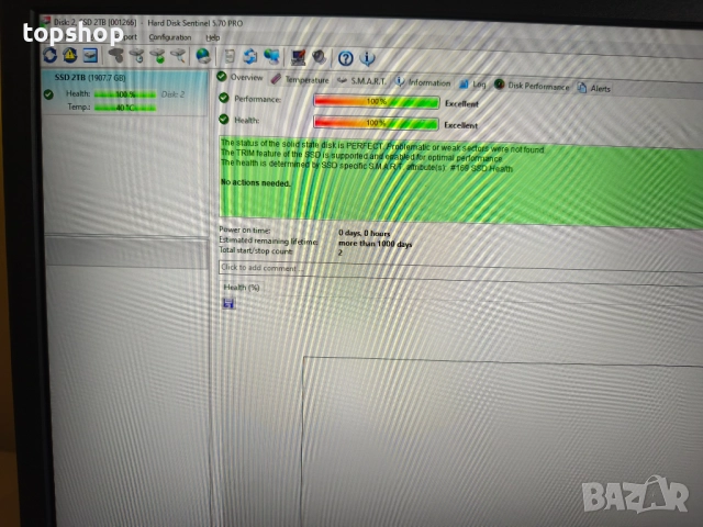 Чисто нови на 100% живот вътрешни SATA SSD дискове 2TB, тествани и разпознати от сантинел..., снимка 8 - Твърди дискове - 52917266