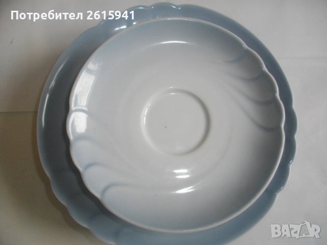 Seltmann Weden Bavaria Porcelan W.Cermany Dxx-ф145-ф195мм-8 бр.Чинии Антикварни, снимка 4 - Чинии - 39874614