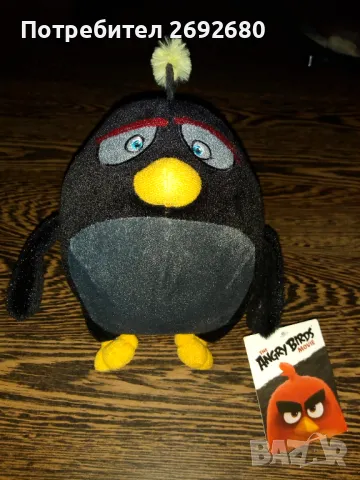 Нови с етикет плюшени играчки Angry birds , снимка 2 - Плюшени играчки - 48262465