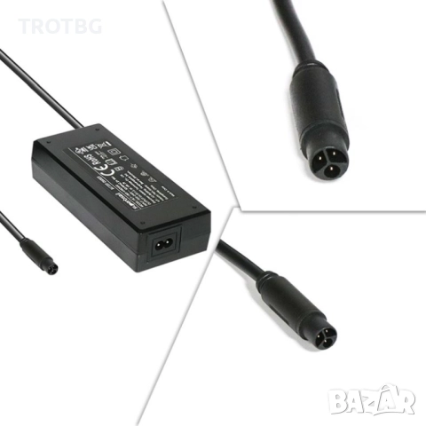 Зарядно 54.6V 2A CQ Head за електрическа тротинетка KuKirin G2 Pro NEW 2025, снимка 3 - Друга електроника - 52649663