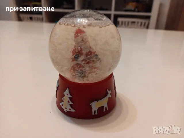 Преспапие с дядо коледа, снимка 3 - Статуетки - 48261203