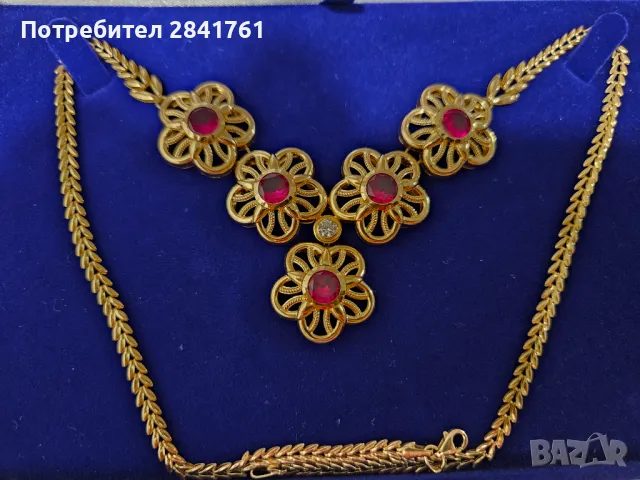 Златно колие злато 14К / 585, снимка 2 - Колиета, медальони, синджири - 46970110