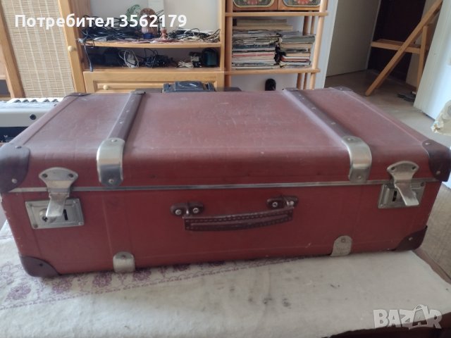Два стари куфара, снимка 7 - Антикварни и старинни предмети - 44227421