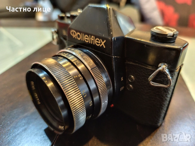 Фотоапарат Rolleiflex SL35 с обектив Planar 1,8/50 Carl Zeiss , снимка 2 - Фотоапарати - 52866428