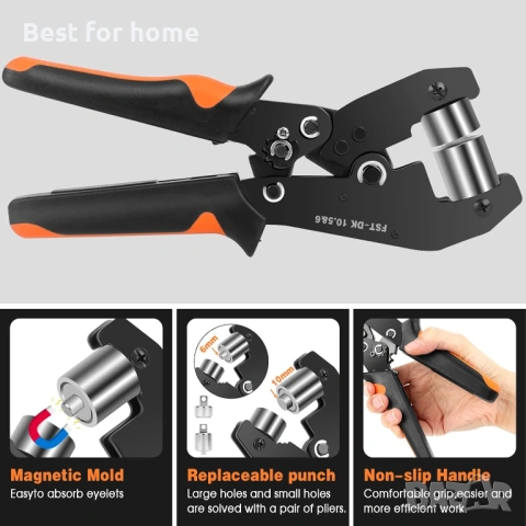 Инструмент за нитове за брезентови капси, снимка 2 - Друга електроника - 53760452