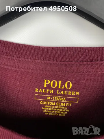 Polo Ralph Lauren мъжка блуза с дълъг ръкав, размер M, снимка 3 - Блузи - 56132777