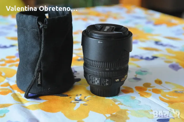 Обектив Nikon AF-S DX Nikkor 18-105mm f / 3.5-5.6G ED VR