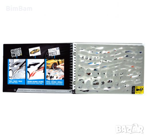 Комплект скицник за дизайнер на автомобили - Ford Mustang, снимка 6 - Образователни игри - 34786849