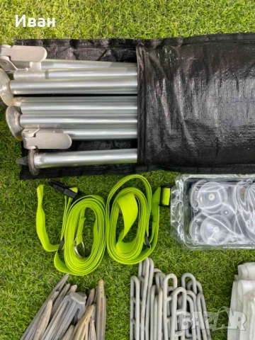 НАДУВАЕМ ФОРСЕЛТ ЗА КЕМПЕР- KAMPA MOTOR RALLY AIR PRO 260 XXL.ВИСОЧИНА НА МОНТАЖ МЕЖДУ 280-295 СМ, снимка 18 - Палатки - 51378058