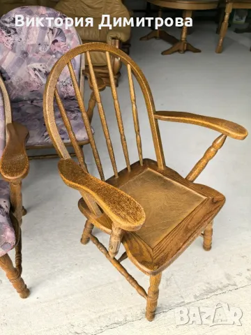 Комплект от 5 кресла, снимка 8 - Столове - 48550576