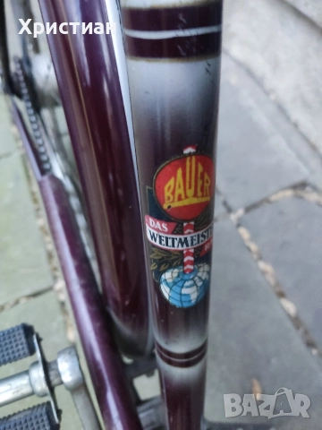Ретро велосипед "Bauer" 50- те години, снимка 8 - Велосипеди - 52981029