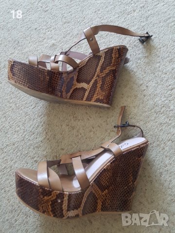 сандали, снимка 4 - Дамски обувки на ток - 41556664
