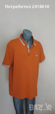 Hugo Boss Paddy Pique Cotton Regular Fit Mens Size 2XL - 3XL ОРИГИНАЛНА Тениска!, снимка 8 - Тениски - 50095373