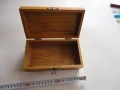 Страхотна дървена кутия ковчеже , снимка 1