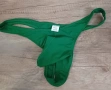 Мъжки Прашки G-String Solid Color Green 💚, снимка 4