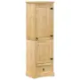 vidaXL Гардероб "Corona" 55x38x170 см бор масив, снимка 1